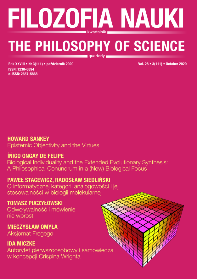 					View Vol. 28 No. 3 (2020): THE PHILOSOPHY OF SCIENCE
				